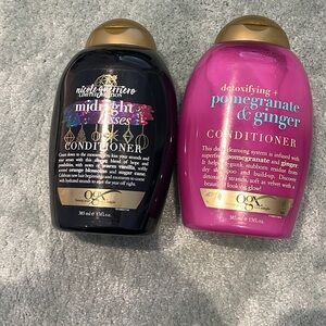 OGX Midnight Kisses Conditioner and Detoxifying Pomegranate &Ginger Conditioner